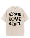 LIVE LOVE LIFT VINTAGE GYM SHIRT