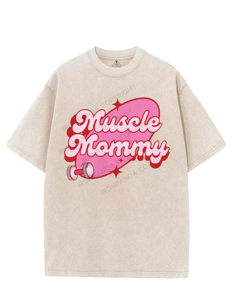 MUSCLE Mom  VINTAGE GYM SHIRT