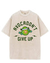AVOCADON'T GIVE UP VINTAGE GYM SHIRT