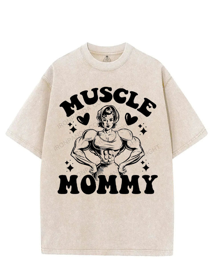 MUSCLE Mom  VINTAGE GYM SHIRT