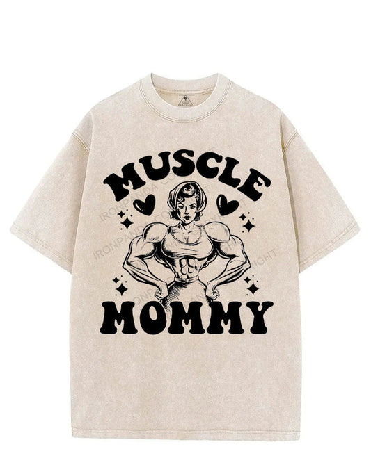 MUSCLE Mom  VINTAGE GYM SHIRT