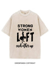 Strong Women Lift Vintage Gym Shirt