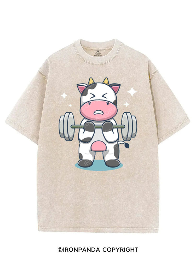 HOLY COW! THAT'S HEAVY! VINTAGE GYM SHIRT