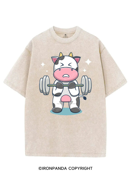 HOLY COW! THAT'S HEAVY! VINTAGE GYM SHIRT