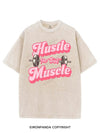 HUSTLE FOR THAT MUSCLE VINTAGE GYM SHIRT