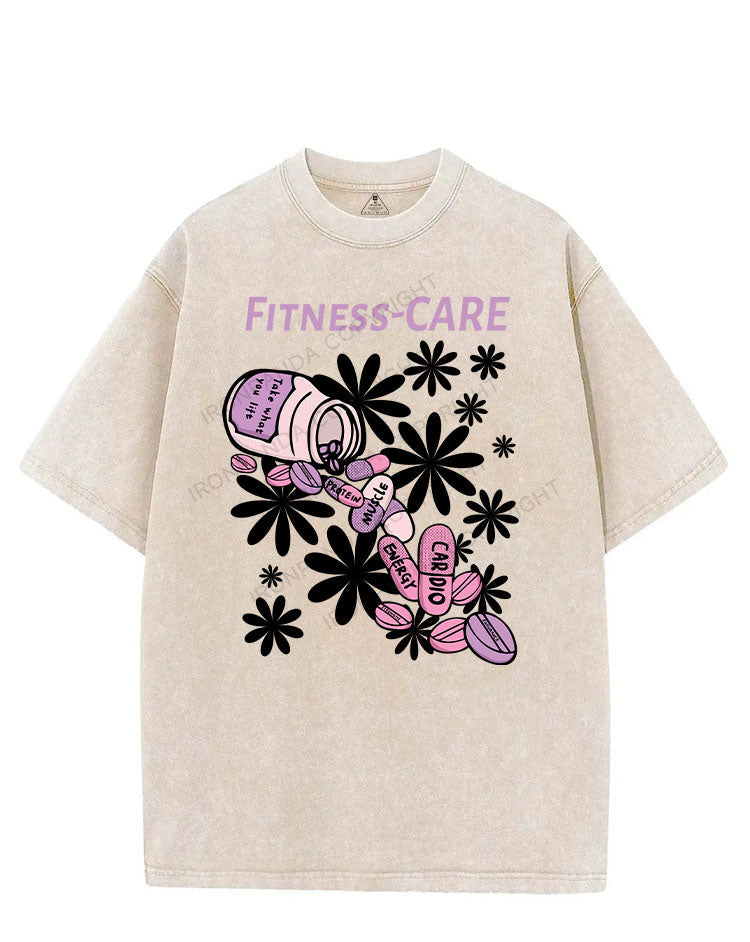 FITNESS-CARE VINTAGE GYM SHIRT