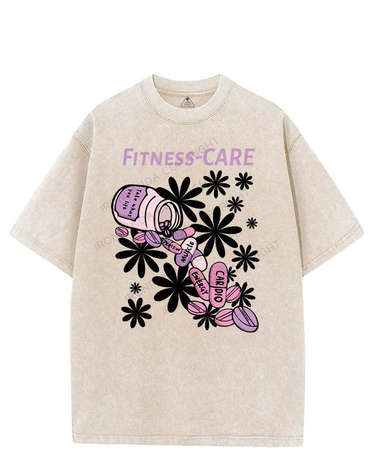 FITNESS-CARE VINTAGE GYM SHIRT