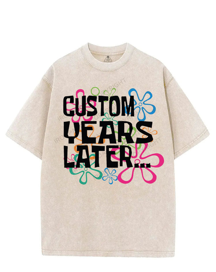 CUSTOM YEARS LATER... VINTAGE GYM SHIRT