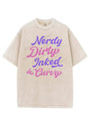 NERDY DIRTY INKED & CURVY VINTAGE GYM SHIRT