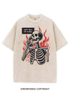 CAN'T TALK, I'M IN HELL VINTAGE GYM SHIRT
