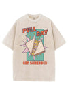 PULL DAY GET SHREDDED VINTAGE GYM SHIRT