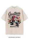 GREATNESS IS BUILT ONE REP AT A TIME VINTAGE GYM SHIRT
