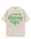 KEEP SHOWING UP VINTAGE GYM SHIRT