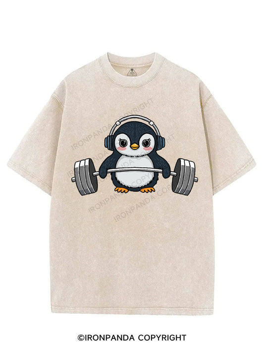 SWOLE & SOUNDTRACKED VINTAGE GYM SHIRT