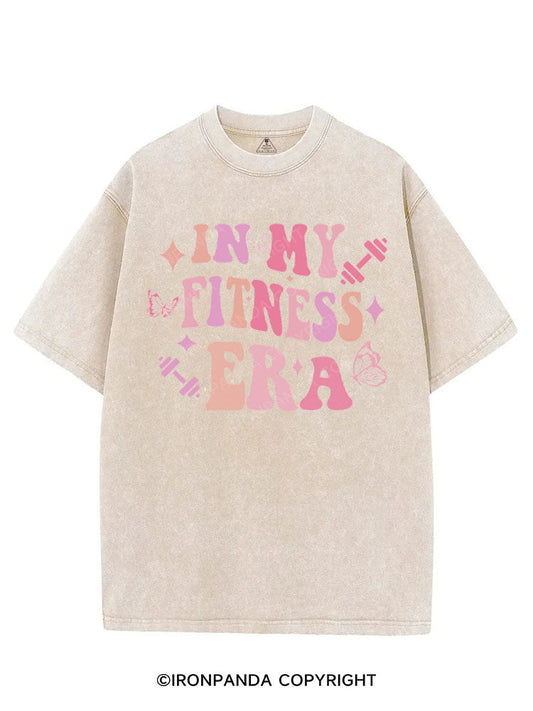 IN MY FITNESS ERA VINTAGE GYM SHIRT
