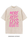 MORE REPS LESS REGRETS VINTAGE GYM SHIRT