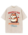 MENTALLY SICK PHYSICALLY THICC VINTAGE GYM SHIRT