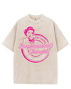 CAFFEINE AND INAPPROPRIATE THOUGHTS VINTAGE GYM SHIRT
