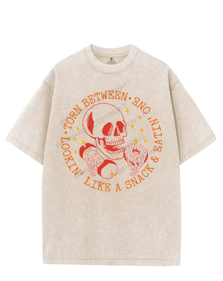 LOOKIN' LIKE A SNACK & EATIN' ONE VINTAGE GYM SHIRT