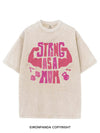 STRONG MOM VINTAGE GYM SHIRT