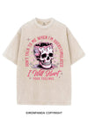 DON'T TALK TO ME WHEN I'M OVERSTIMULATED VINTAGE GYM SHIRT