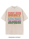 MAY THE BOOTY GET FATTER & THE BELLY GET FLATTER AMEN VINTAGE GYM SHIRT