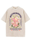 MOTHERHOOD IS KINGDOM WORK VINTAGE GYM SHIRT