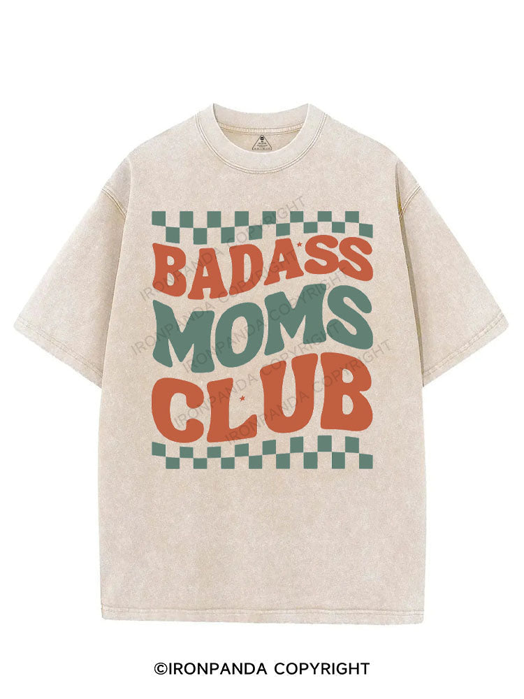 BADASS MOMS CLUB VINTAGE GYM SHIRT