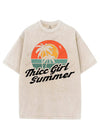 THICC GIRL SUMMER VINTAGE GYM SHIRT