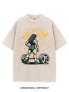 STRONG IS BEAUTIFUL VINTAGE GYM SHIRT