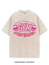 VINTAGE STRENGTH CLUB GO HEAVY OR GO HOME VINTAGE GYM SHIRT