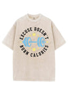 EXCUSE DOESN'T BURN CALORIES VINTAGE GYM SHIRT