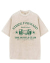 STRIDE FORWARD THE HUSTLE CLUB VINTAGE GYM SHIRT