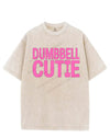 BUMBBELL CUTIE VINTAGE GYM SHIRT