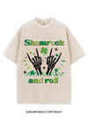 SHAMROCK AND ROLL VINTAGE GYM SHIRT