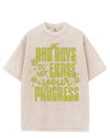 BAD DAYS DO NOT ERASE YOUR PROGRESS VINTAGE GYM SHIRT