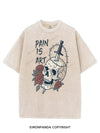 PAIN IS ART VINTAGE GYM SHIRT