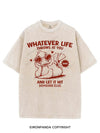 WHATEVER LIFE THROWS AT YOU VINTAGE GYM SHIRT