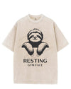RESTING GYM FACE VINTAGE GYM SHIRT