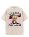 WEIGHTLIFTING MAKE ME FEEL THINGS VINTAGE GYM SHIRT