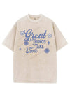 GREAT THINGS TAKE TIME VINTAGE GYM SHIRT