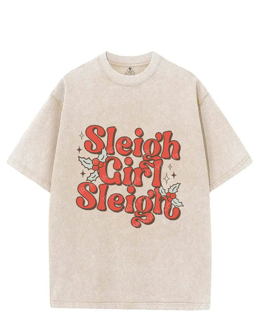 SLEIGH GIRL SLEIGH VINTAGE GYM SHIRT
