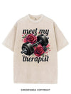 MEET MY THERAPIST VINTAGE GYM SHIRT