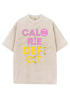 CALORIE DEFICIT VINTAGE GYM SHIRT