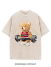 EXERCISE BEAR VINTAGE GYM SHIRT