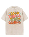 GOOD THINGS ARE COMING VINTAGE GYM SHIRT