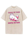 THICKER THE THIGHS SWEETER THE PRIZE VINTAGE GYM SHIRT