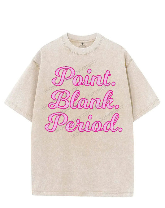 POINT BLANK PERIOD VINTAGE GYM SHIRT