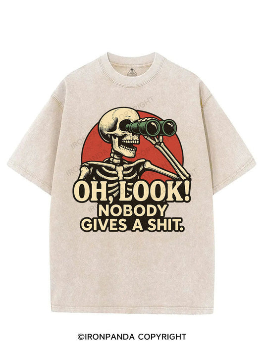 OH, LOOK! NOBODY GIVES A SHIT VINTAGE GYM SHIRT