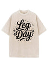 LEG DAY VINTAGE GYM SHIRT